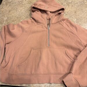 Lululemon Scuba Half-Zip Cropped Hoodie